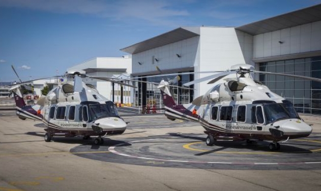 Airbus Helicopters Delivers Two H175 Choppers To Royal Thai Police