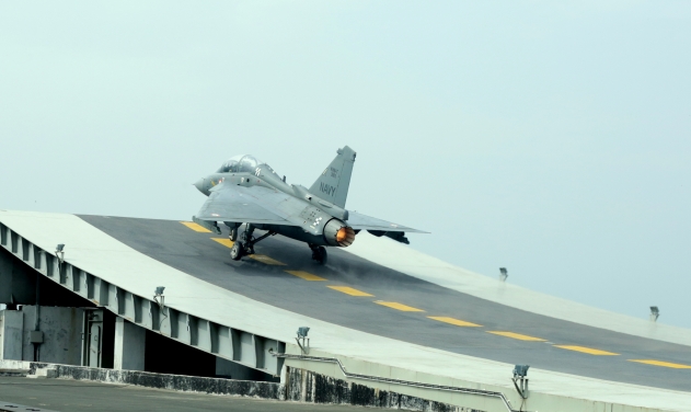 Naval Version Of India’s Light Combat Aircraft Completes Flight Tests