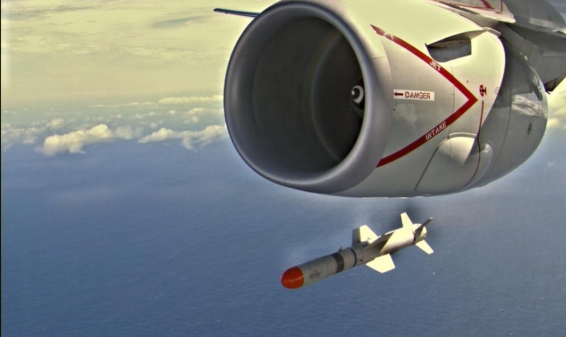 Australian P-8A Aircraft Fires First Harpoon Missile