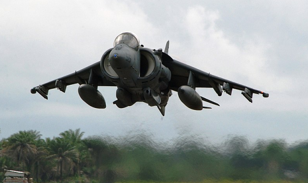 US Marines Harrier Fighter Jet Crashes in Djibouti