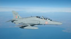 Indian Navy Inducts First Indigenous Hawk Advanced Jet Trainers 