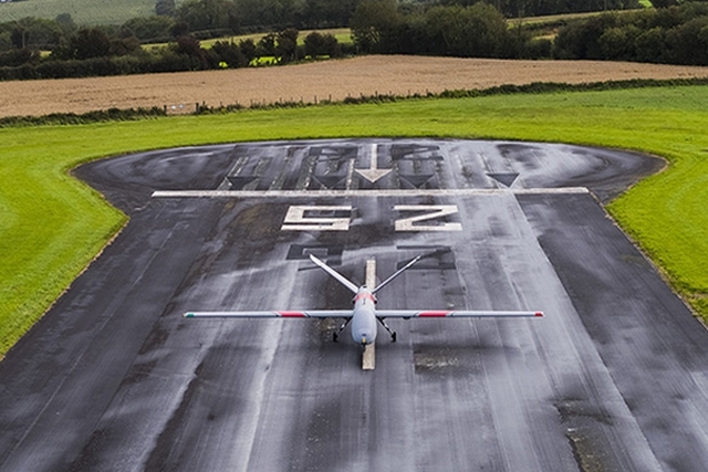 Elbit Demos Hermes 9000 Search & Rescue UAS to UK Coast Guard