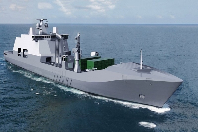 Damen Shipyards Cuts Steel Cut for Dutch Navy’s Combat Support Ship