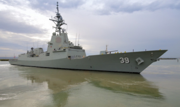 Australia Takes Delivery Of First Aegis-Equipped Air Warfare Destroyer