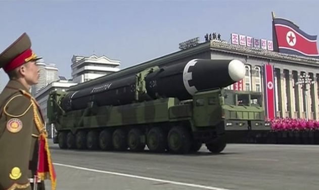 North Korea Debuts Latest Intercontinental Ballistic Missile ‘Hwasong-15’ At Military Parade