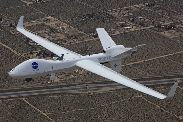 NASA, GA-ASI Demo SkyGuardian Military Drone For Commercial Use 