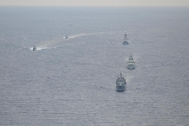 Turkish-Greek Naval Face-off in Aegean Sea