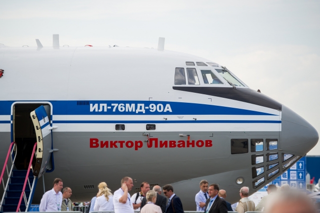 Russia's IL-76MD-90A Plane Clears Leak Test 