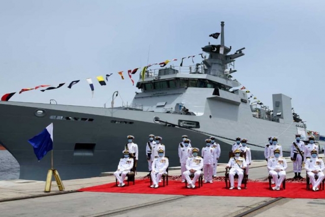 Pak Navy Inducts YARMOOK Corvette