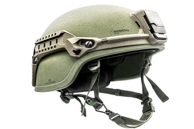 Rheinmetall Provide New Combat Helmets to German Military 