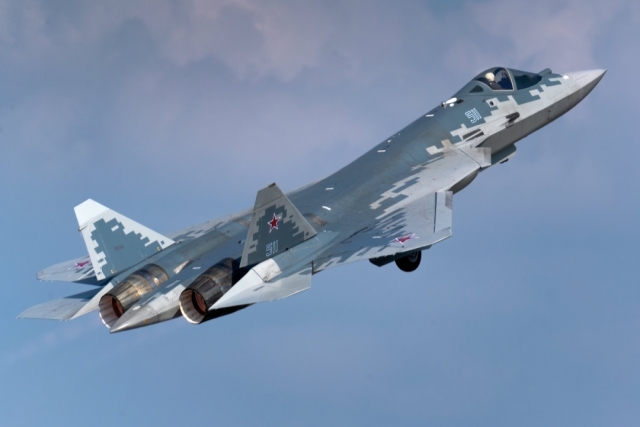New Communication System for Russian Su-57 Fighter to be Shown at MAKS 2021