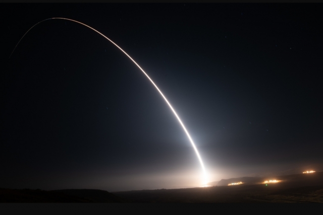 U.S. Air Force Launches Unarmed Minuteman III ICBM