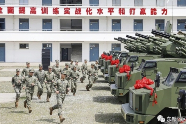 China Mounts Naval Close-in-Weapon-System on Trucks for Anti-drone Mission