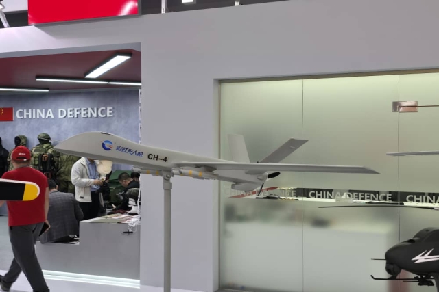 First Display of Chinese WJ-700 Drone in Russia