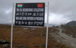 Indian And Chinese Border Guards Celebrate New Year Together  