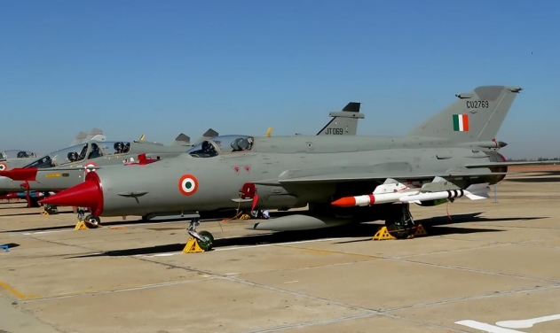 Indian MiG-21 Crashes, Pilot Killed, 5th Crash Involving Bison this Year