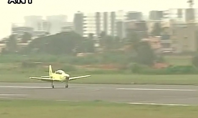 India Carries Out Inaugural Flight Of Indigenous Trainer Aircraft HTT-40