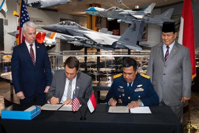 Indonesia Commits to Acquiring Boeing F-15EX Combat Jets