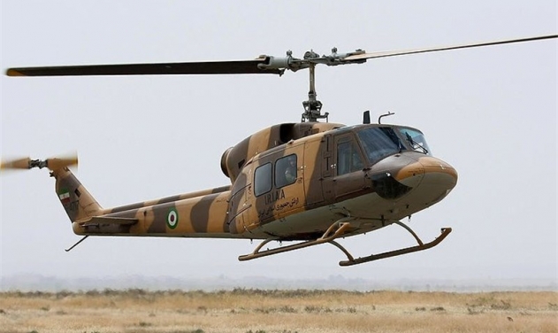Iranian Army Bell Chopper Crashes Due To Technical Failure