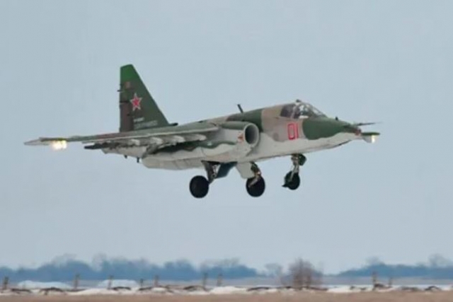 Russian Su-25 Ground Attack Aircraft to Participate in Exercises with Tajikistan near Afghan Border