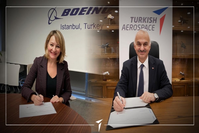 Turkish Aerospace Signs Agreement with Boeing for Thermoplastic Composite Production