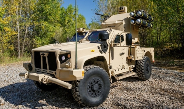 Oshkosh Unveils New Joint Light Tactical Vehicles Variants With Latest Weapons Upgrade 