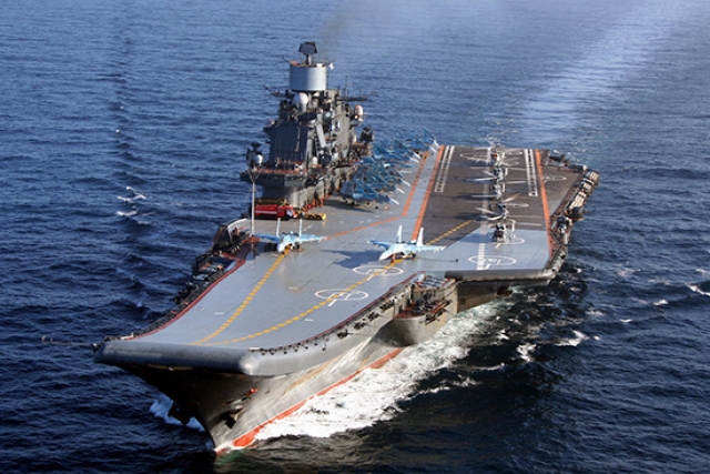Russia's Proposed Aircraft Carrier to Have Ski Jump, Electromagnetic Catapult Launch