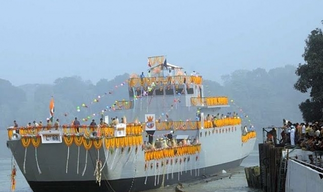 Indian Navy Commissions Landing Craft Utility Ship
