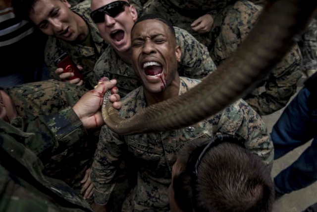 PETA Demands Snakes be Taken off Marines' Menu, Cites Coronavirus Risk