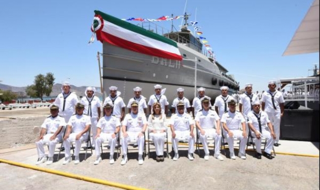 Mexican Navy Christens New Logistic Support Ship