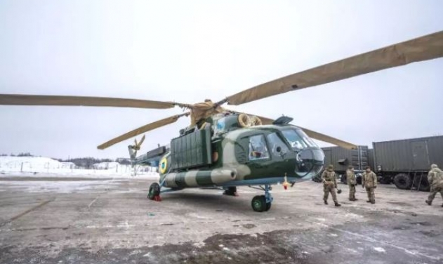 Ukraine Inducts Refurbished Mi-8 Helicopters Back into Service