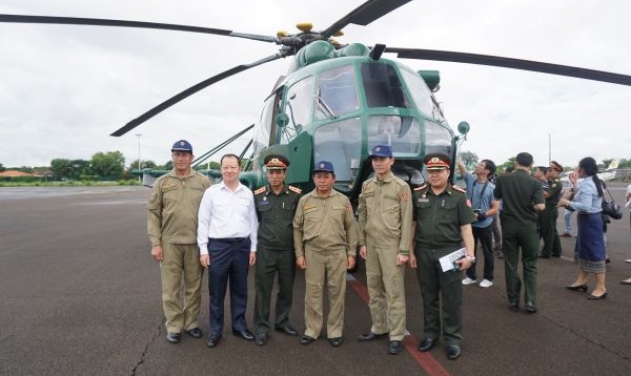 Laos Receives Four Repaired Mi-17 Choppers