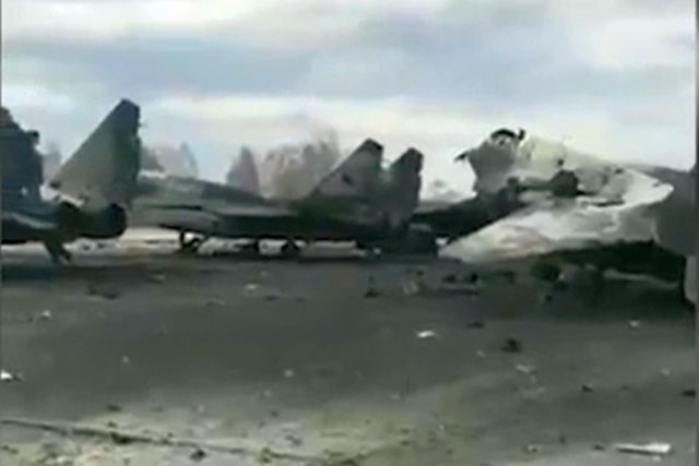 Russia Claims Destroying Four Ukrainian Warplanes a Day after Loss of 3 Su-34s