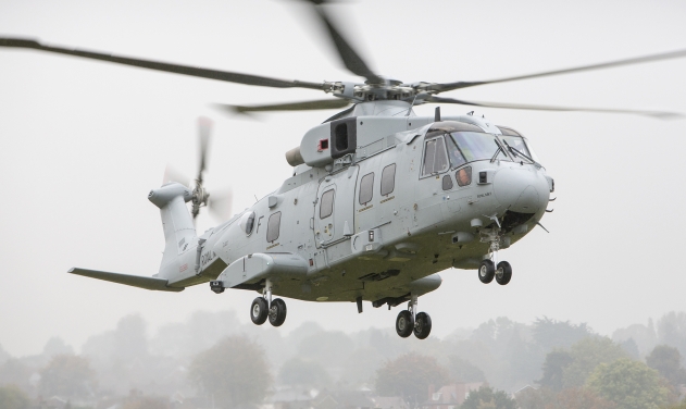 Royal Navy’s Merlin Mk4 Helicopter Completes First Flight