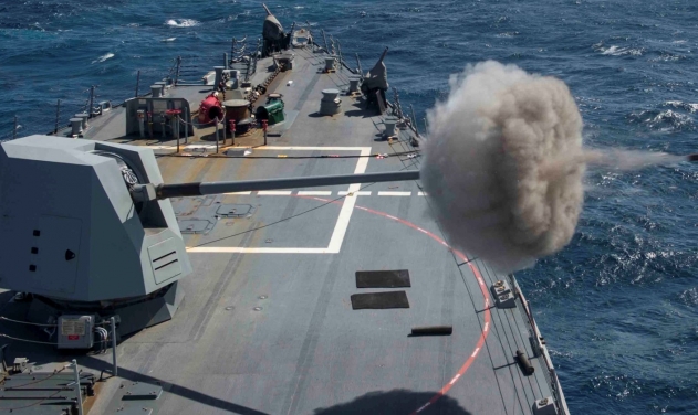 BAE Systems Wins $46.7 Million to Provide Upgraded MK 45 Gun Mounts to US Navy