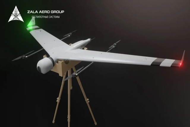 Kalashnikov Presents New “Hybrid” Fixed Wing-Multirotor Drone at IDEX 2021