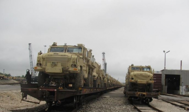 US Delivers First MRAP Vehicle Shipment To Egypt