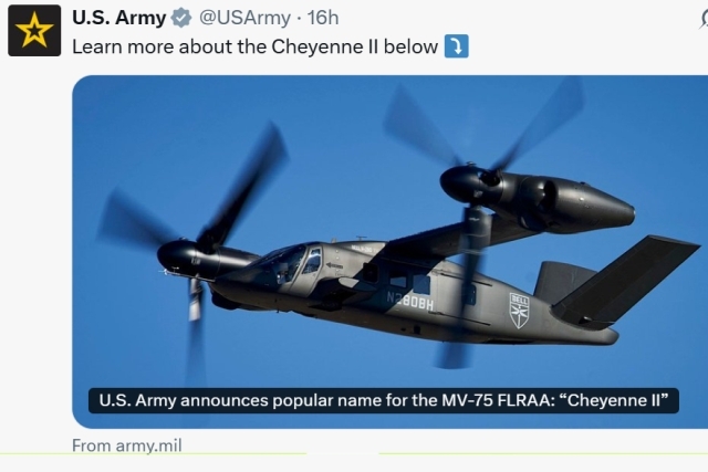 Korea Aerospace Could Clone Bell MV-75 Tilt-rotor Aircraft
