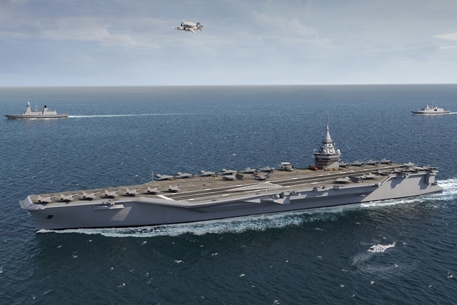 French DGA Notifies Preliminary Design Work for New Aircraft carrier (PA-Ng)