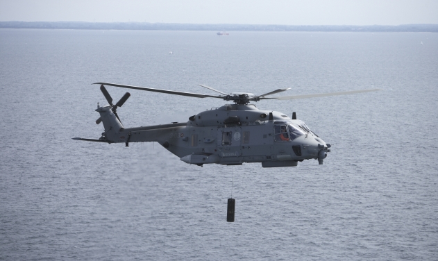 Leonardo Delivers First NH90 MITT Helicopter To Italian Navy