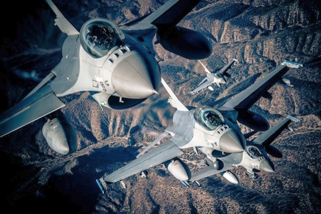 Northrop Grumman’s Electronic Warfare Suite for U.S.A.F.  F-16 Jets
