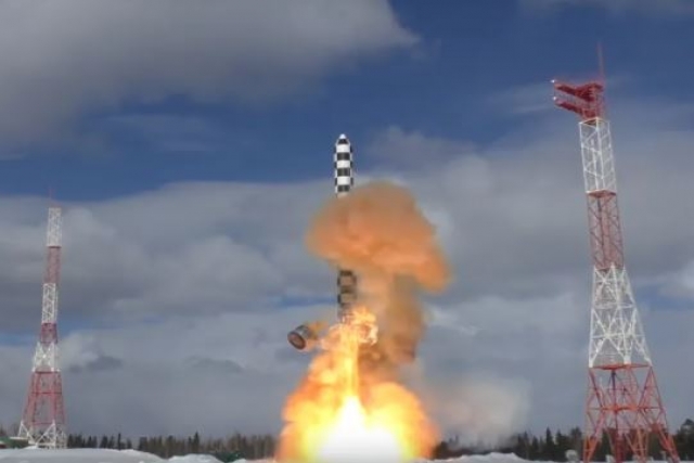Russia to Test its Most Powerful Intercontinental Ballistic Missile 'Sarmat' in 2021