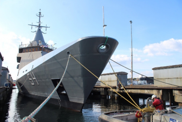 Naval Group Launches Last Offshore Patrol Vessel for Argentina