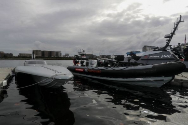 UK MoD Demos Autonomous Drone-Boat at DSEI-2019