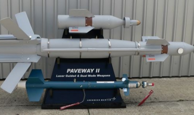 Lockheed Martin, Raytheon Win $639 Million USAF Paveway II Laser Bomb Contract