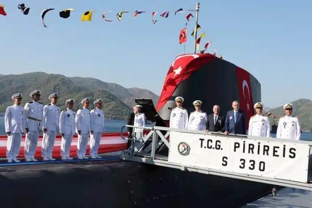 Turkish Navy Commissions First Air Independent Propulsion Submarine, TCG Piri Reis