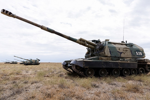 Russian Army Orders 35 Units of MSTA-SM 152MM Self-propelled Artillery