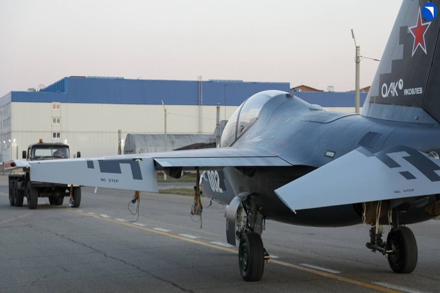 Russia Completes Production of Second YAK-130M Prototype