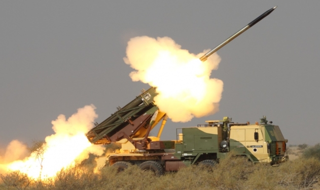 India Tests Pinaka Guided Weapons System