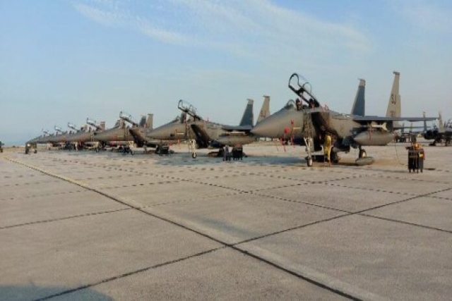 U.S.A.F. F-15 Jets Arrive in Greece for Exercises Amidst Tension with Turkey